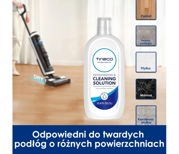 TINECO Płyn do wszystkich odkurzaczy myjących i pionowych - 1350826 - zdjęcie 2